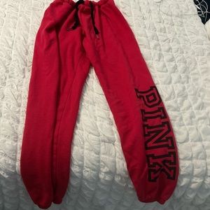 Red pink brand pants brand new